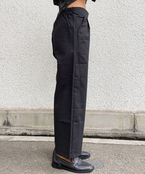 esutoreja（エストレジャ）の「カラータックリネンパンツ（その他パンツ・レディース・レッド/ブラック/ベージュ・S/M）」の7枚目の写真