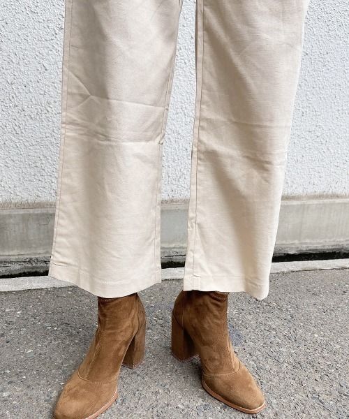 esutoreja（エストレジャ）の「カラータックリネンパンツ（その他パンツ・レディース・レッド/ブラック/ベージュ・S/M）」の21枚目の写真