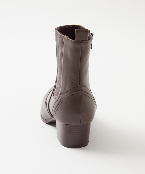 Rewde（ルゥデ）の「ウエスタンブーツ（1R18-BT02）（ブーツ・レディース・ブラック/ブラウン・LL/S/M/L）」の6枚目の写真