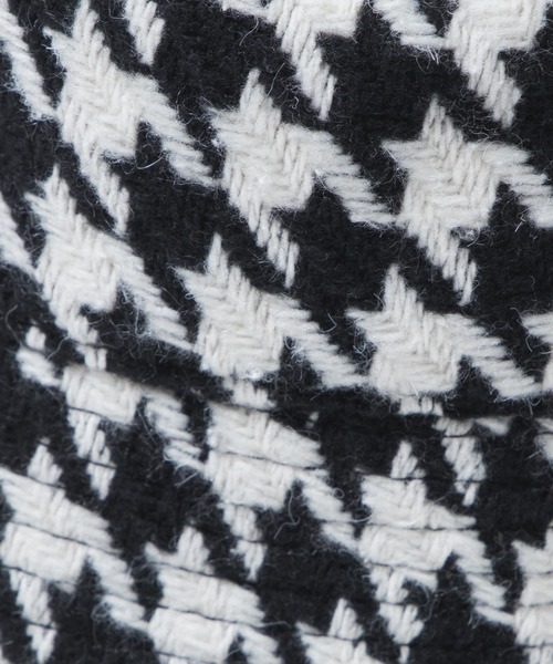 WEGO（ウィゴー）の「WEGO/千鳥柄ハット（ハット・レディース・ブラック/ブラウン・FREE）」の4枚目の写真