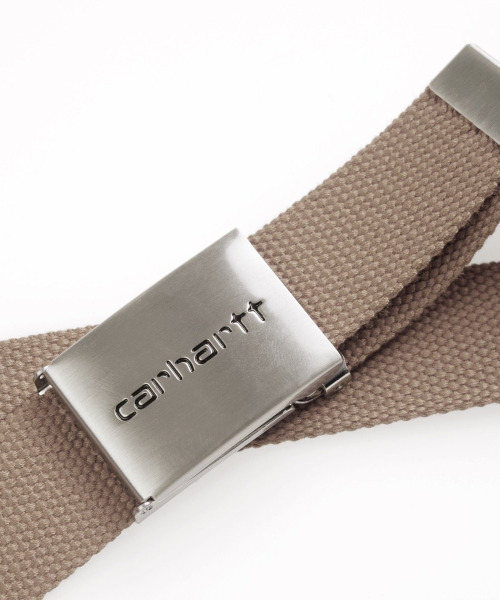 Carhartt WIP（カーハートダブリューアイピー）の「Carhartt WIP/カーハート ダブリューアイピー ベルト クリップベルト I019176（ベルト・メンズ・ベージュ/カーキ/カモフラージュ/ブラウン/ブラック/ネイビー・FREE）」の3枚目の写真