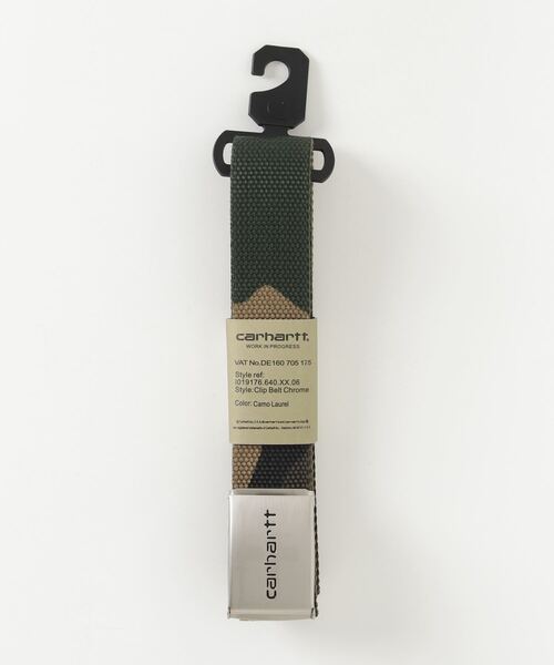 Carhartt WIP（カーハートダブリューアイピー）の「Carhartt WIP/カーハート ダブリューアイピー ベルト クリップベルト I019176（ベルト・メンズ・ベージュ/カーキ/カモフラージュ/ブラウン/ブラック/ネイビー・FREE）」の9枚目の写真