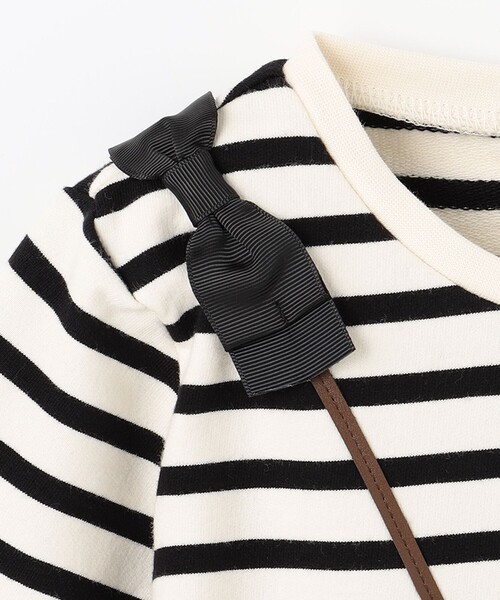 ANY(エニィ)の「ポシェット トレーナー(スウェット・キッズ・ライラック系/ネイビー系/ブラック系1・110/90/100/130/120)」の12枚目の写真