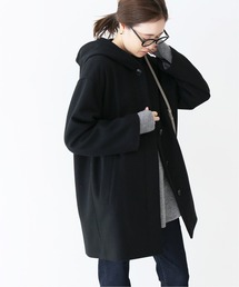 ソフトメルトンショートフードコート◇を使った人気ファッション