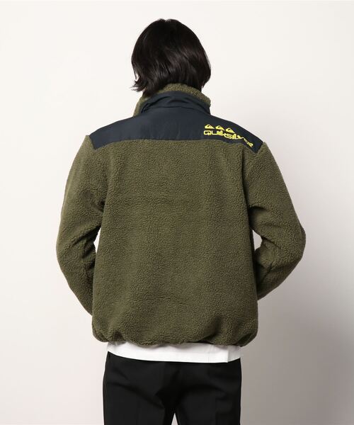 Quiksilver（クイックシルバー）の「クイックシルバー QUIKSILVER MW BOA STAND ZIP JK（その他アウター・メンズ・ベージュ/オリーブ/オフホワイト・LL/S/L/M）」の4枚目の写真