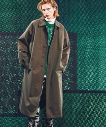 MAISON SPECIAL | 《ユニセックスアイテム》OLMETEX/オルメテックス GIOVEプライムオーバーステンカラーコート 【MAISON SPECIAL/メゾンスペシャル】(ステンカラーコート)
