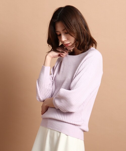 半価特売 セール 洗える Web限定カラーあり 日本製 スイッチリブニット ニット セーター Coup De Chance クードシャンス のファッション 安い割引最安値 Arenatheatre Net