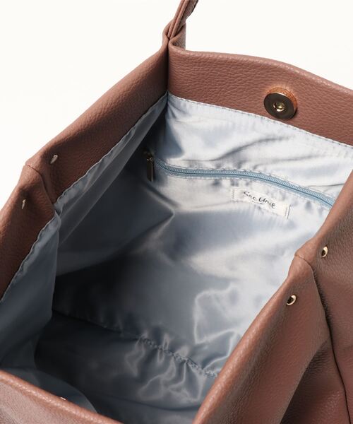 SAC'S BARJean(サックスバージーン)の「【SAC / サック】 トートバッグ(トートバッグ・レディース・ブラック/ピンク/イエロー/ブルー/ダークベージュ・FREE)」の13枚目の写真