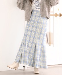 one after another NICE CLAUP（ワンアフターアナザーナイスクラップ）の「Sサイズあり　プリーツ切替えマーメイドスカート（スカート・レディース）」