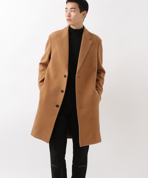 VIVASTUDIO(ビバスタジオ)の「【UNISEX】VIVA STUDIO/CHESTERコート 2919648(チェスターコート・メンズ・ダークブラウン/その他9・MEDIUM/LARGE)」の2枚目の写真