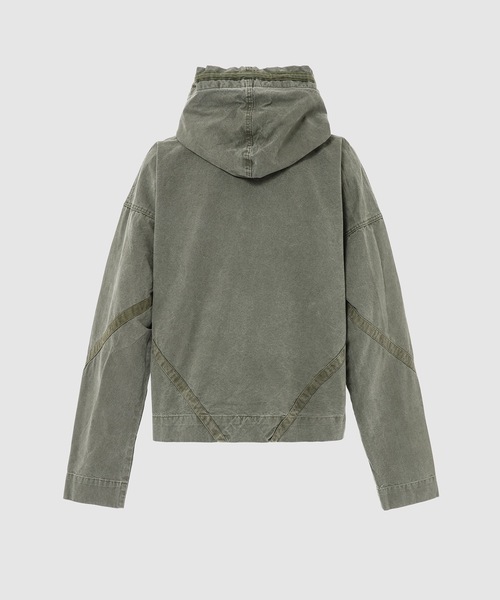 GREG LAUREN（グレッグローレン）の「TENT HOODIE ARMY（パーカー 