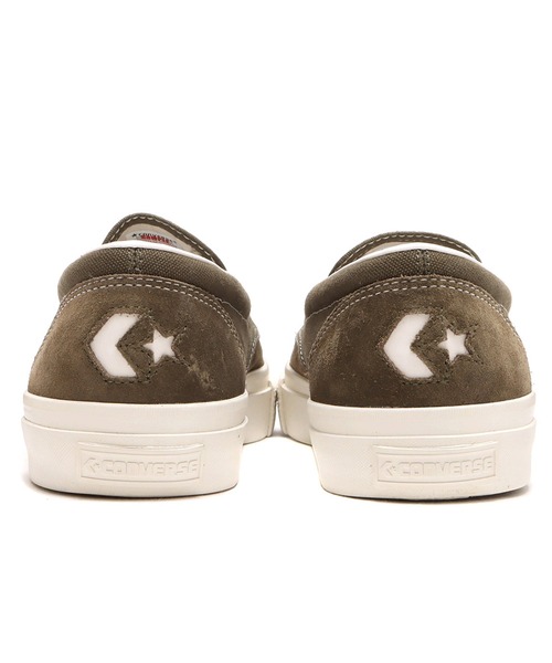 CONVERSE(コンバース)の「CONVERSE CS SLIP-ON SK / コンバース CS スリップオン スケート(スリッポン・メンズ・オリーブ・23.0cm/26.5cm/26.0cm/23.5cm/25.0cm/28.0cm/27.5cm/24.0cm/25.5cm/27.0cm/24.5cm)」の6枚目の写真