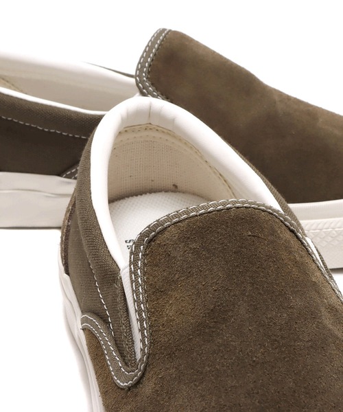 CONVERSE(コンバース)の「CONVERSE CS SLIP-ON SK / コンバース CS スリップオン スケート(スリッポン・メンズ・オリーブ・23.0cm/26.5cm/26.0cm/23.5cm/25.0cm/28.0cm/27.5cm/24.0cm/25.5cm/27.0cm/24.5cm)」の7枚目の写真