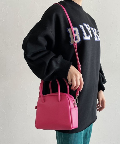 PAGEBOY(ページボーイ)の「ミニボストンショルダー(ボストンバッグ・レディース・ブラック/ピンク/シルバー・FREE)」の22枚目の写真