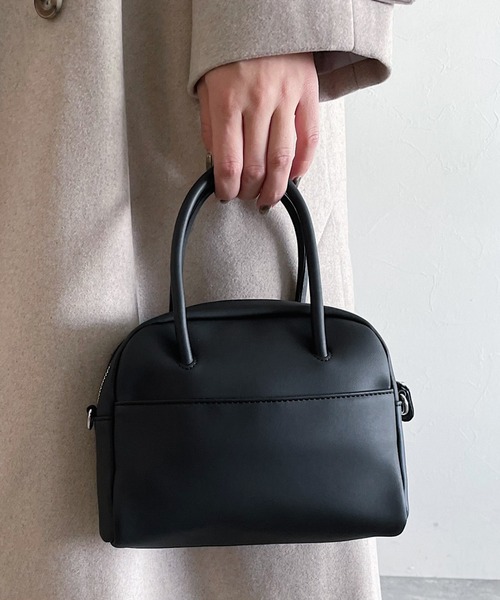 PAGEBOY(ページボーイ)の「ミニボストンショルダー(ボストンバッグ・レディース・ブラック/ピンク/シルバー・FREE)」の8枚目の写真