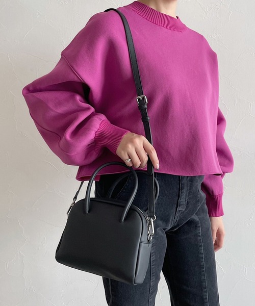 PAGEBOY(ページボーイ)の「ミニボストンショルダー(ボストンバッグ・レディース・ブラック/ピンク/シルバー・FREE)」の12枚目の写真