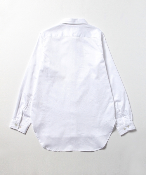 BEAMS BOY（ビームスボーイ）の「BEAMS BOY / サテン チビラウンド ロングテール シャツ（シャツ/ブラウス・レディース・ホワイト/サックスブルー・ONE SIZE）」の15枚目の写真