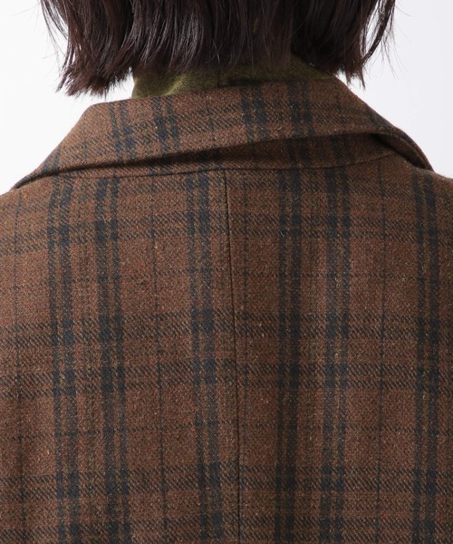 ALAND（エーランド）の「3.3Field Trip／CHECKライナージャケット　2259015（テーラードジャケット・レディース・ネイビー/ブラウン・FREE）」の17枚目の写真