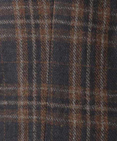 ALAND（エーランド）の「3.3Field Trip／CHECKライナージャケット　2259015（テーラードジャケット・レディース・ネイビー/ブラウン・FREE）」の12枚目の写真