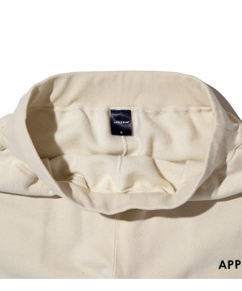 APPLEBUM（アップルバム）の「Logo Ultra Heavy Weight Pants（スウェットパンツ・メンズ・ブラック/アイボリー・X-LARGE/LARGE/MEDIUM）」の8枚目の写真