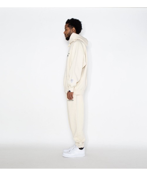 APPLEBUM（アップルバム）の「Logo Ultra Heavy Weight Pants（スウェットパンツ・メンズ・ブラック/アイボリー・X-LARGE/LARGE/MEDIUM）」の15枚目の写真