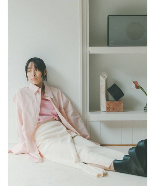 Ungrid（アングリッド）の「スリットニットフィットスカート（スカート・レディース・アイボリー/チャコールグレー/イエロー・FREE）」の22枚目の写真