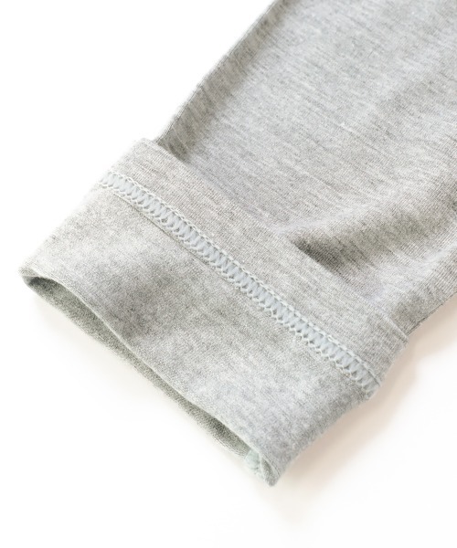 devirock(デビロック)の「7分丈天使のレギンス(レギンス/スパッツ・キッズ・ブラック系その他3/ブラック系その他2/杢グレー/ブラック系その他/ブラック/ヘザーチャコール・80cm/90cm/100cm/120cm/130cm/140cm/110cm/150cm/160cm)」の10枚目の写真