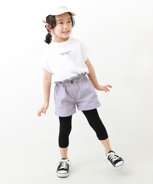 devirock(デビロック)の「7分丈天使のレギンス(レギンス/スパッツ・キッズ・ブラック系その他3/ブラック系その他2/杢グレー/ブラック系その他/ブラック/ヘザーチャコール・80cm/90cm/100cm/120cm/130cm/140cm/110cm/150cm/160cm)」の16枚目の写真