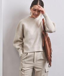 UNITED ARROWS | ＜UNITED ARROWS＞W/FOX パフスリーブ ニット W(ニット/セーター)