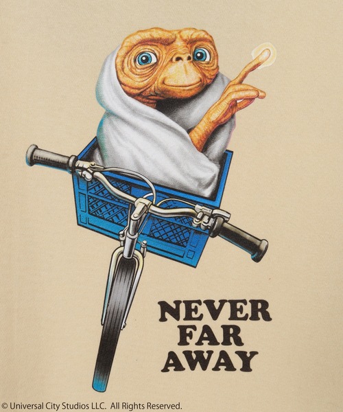 Candy Stripper（キャンディストリッパー）の「//E.T.×Candy Stripper//E.T.LAYERED（パーカー・レディース・ブラック/レッド/アイボリー・2）」の7枚目の写真