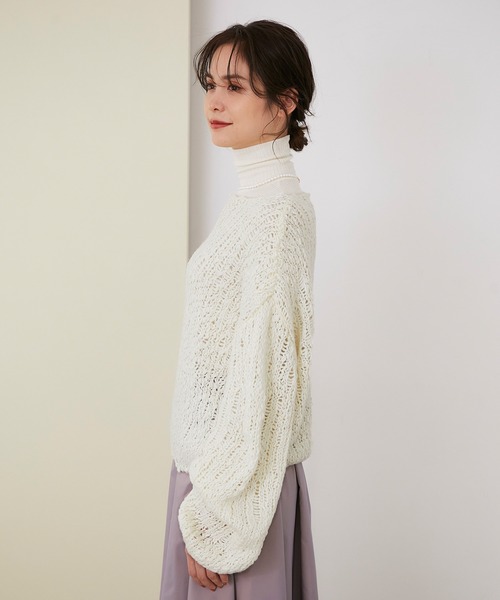 LOHEN ローヘン レイヤードスリーブニット LOHEN ローヘン レイヤードスリーブニット LOHEN ローヘン レイヤード