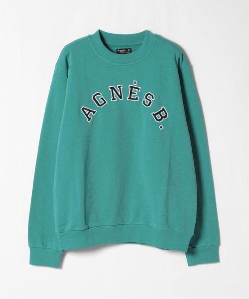 22年新作 セール K256 Sweat ロゴスウェット スウェット Agnes B アニエスベー のファッション 激安公式店 W7worldwide Com