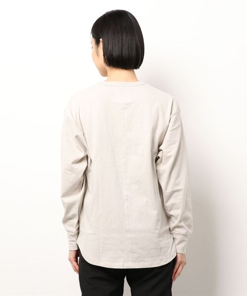 GENERATOR(ジェネレーター)の「GENERATOR ARMY L/S Tシャツ(Tシャツ/カットソー・レディース・チャコールグレー/ホワイト系その他2/カーキ・F)」の5枚目の写真
