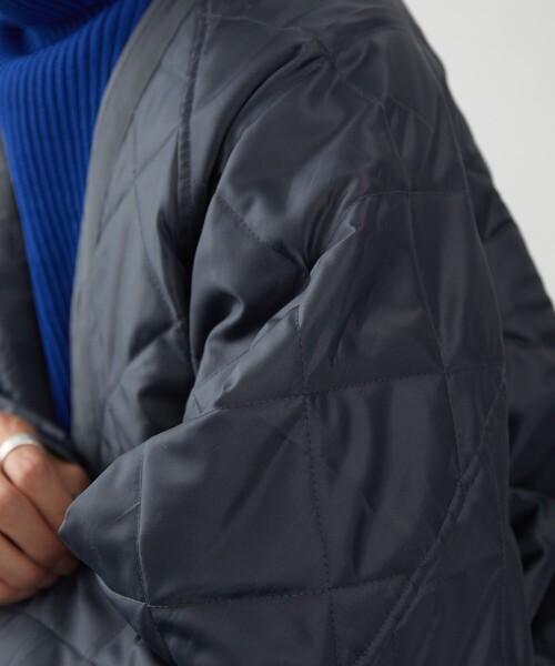 FREAK'S STORE（フリークスストア）の「FREAK'S STORE/フリークスストア 3WAYステンカラーコート/ステンカラーコート/キルティング（ステンカラーコート・メンズ・チャコールグレー/ベージュ/グレイッシュベージュ・MEDIUM/LARGE）」の20枚目の写真