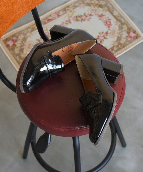 NOFALL（ノーフォール）の「ローファーヒールパンプス（ローファー・レディース・ブラック/ダークブラウン/ブラック系その他/ベージュ系その他・L/LL/S/M/3L/SS）」の14枚目の写真