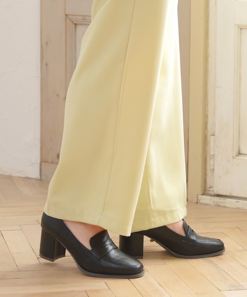 NOFALL（ノーフォール）の「ローファーヒールパンプス（ローファー・レディース・ブラック/ダークブラウン/ブラック系その他/ベージュ系その他・L/LL/S/M/3L/SS）」の17枚目の写真