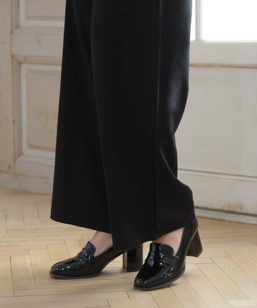 NOFALL（ノーフォール）の「ローファーヒールパンプス（ローファー・レディース・ブラック/ダークブラウン/ブラック系その他/ベージュ系その他・L/LL/S/M/3L/SS）」の22枚目の写真