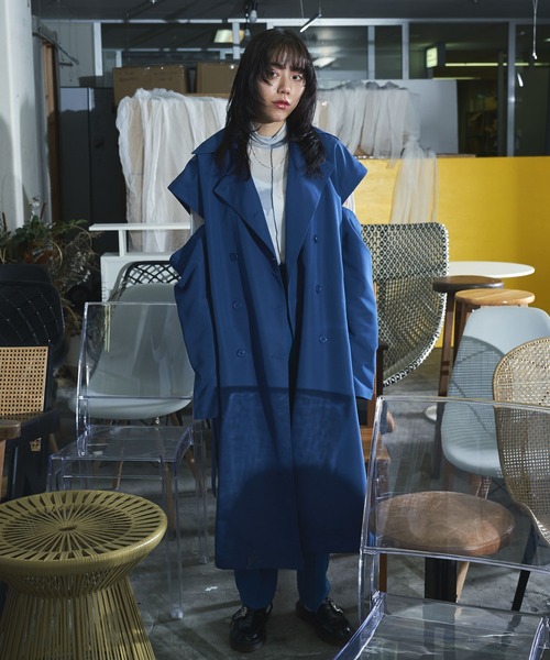 sugaryuu 2way Trench Gilet トレンチジレ VACANCY（ヴァカンシー）の「マルチ2wayビッグシルエットジレトレンチ
