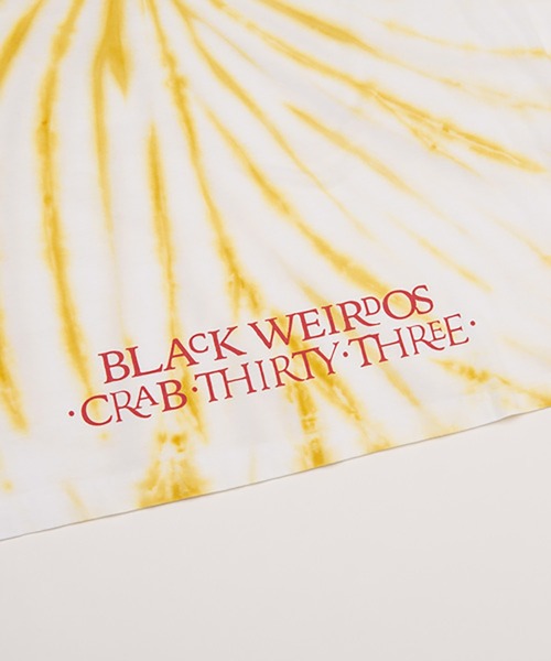 Black Weirdos（ブラックウィドウ）の「Black Weirdos Tiedye L/S Tee (22SS-LT01)（Tシャツ/カットソー・メンズ・ブラック/イエロー/ブルー・MEDIUM/LARGE/X-LARGE）」の16枚目の写真
