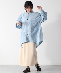 リメイクデニム オーバーシャツ
