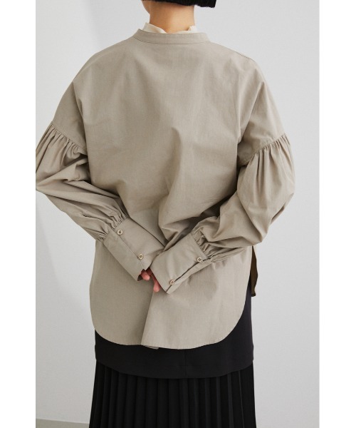 STYLEMIXER（スタイルミキサー）の「ｷﾞｬｻﾞｰｽﾘｰﾌﾞｼｬﾂ（シャツ/ブラウス・レディース・ブラック/ベージュ/ホワイト/ミント・FREE）」の22枚目の写真