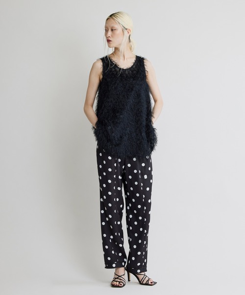 NOISE MAKER（ノイズメーカー）の「２WAYドットパターンパンツ（その他パンツ・レディース・ブラック/ブルー・38/36）」の10枚目の写真