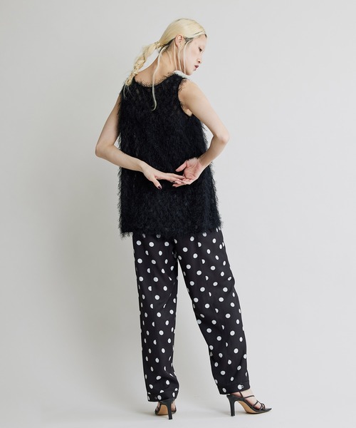 NOISE MAKER（ノイズメーカー）の「２WAYドットパターンパンツ（その他パンツ・レディース・ブラック/ブルー・38/36）」の13枚目の写真