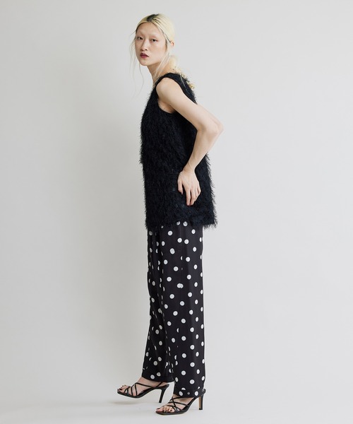 NOISE MAKER（ノイズメーカー）の「２WAYドットパターンパンツ（その他パンツ・レディース・ブラック/ブルー・38/36）」の11枚目の写真