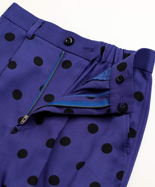 NOISE MAKER（ノイズメーカー）の「２WAYドットパターンパンツ（その他パンツ・レディース・ブラック/ブルー・38/36）」の4枚目の写真