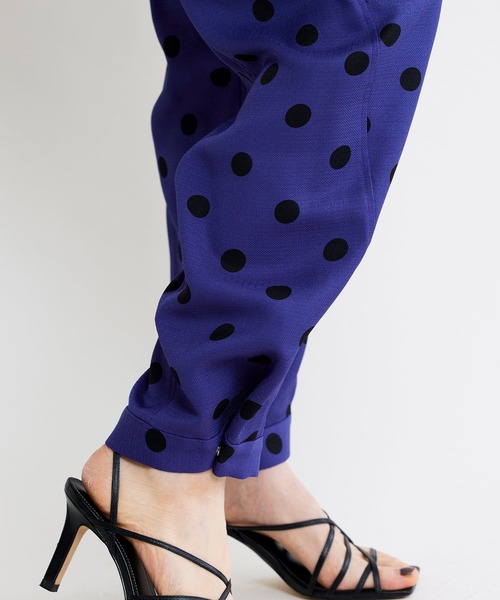 NOISE MAKER（ノイズメーカー）の「２WAYドットパターンパンツ（その他パンツ・レディース・ブラック/ブルー・38/36）」の7枚目の写真