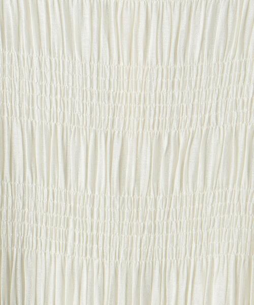 BEAUTY&YOUTH UNITED ARROWS（ビューティーアンドユースユナイテッドアローズ）の「BY バブル ハイネック プルオーバー -ウォッシャブル-（Tシャツ/カットソー・レディース・ライトブルー/ブラック/オフホワイト・FREE）」の22枚目の写真