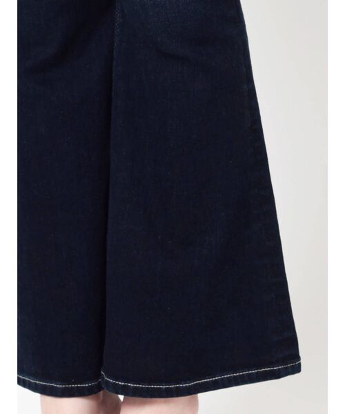 GYDA(ジェイダ)の「フロントZIPフレアデニムロンパース(つなぎ/オールインワン・レディース・インディゴブルー/ライトブルー・SMALL/MEDIUM)」の14枚目の写真