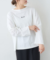 PUAL CE CIN | 【Du noir】ロゴ刺繍プルオーバー(Tシャツ/カットソー)