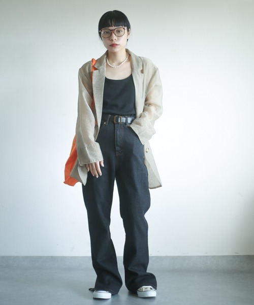 spoon store(スプーンストア)の「シアージャケットセットアップ(テーラードジャケット・レディース・ピンク/ベージュ・フリー)」の18枚目の写真